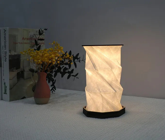 Elegant Foldable Paper Lamp LED Night Light
