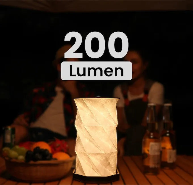 Elegant Foldable Paper Lamp LED Night Light
