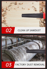 3800W High-Power Industrial Storm Blower for Dust and Dirt Removal