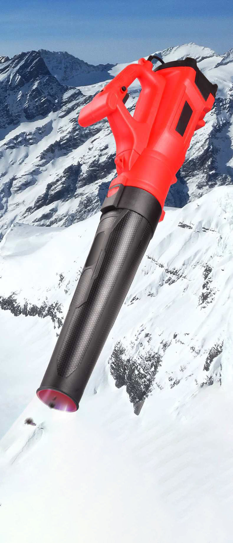 3800W High-Power Industrial Storm Blower for Dust and Dirt Removal