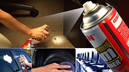 Multipurpose Foam Car Cleaner Spray for Home, Car, Fabrics & Carpet
