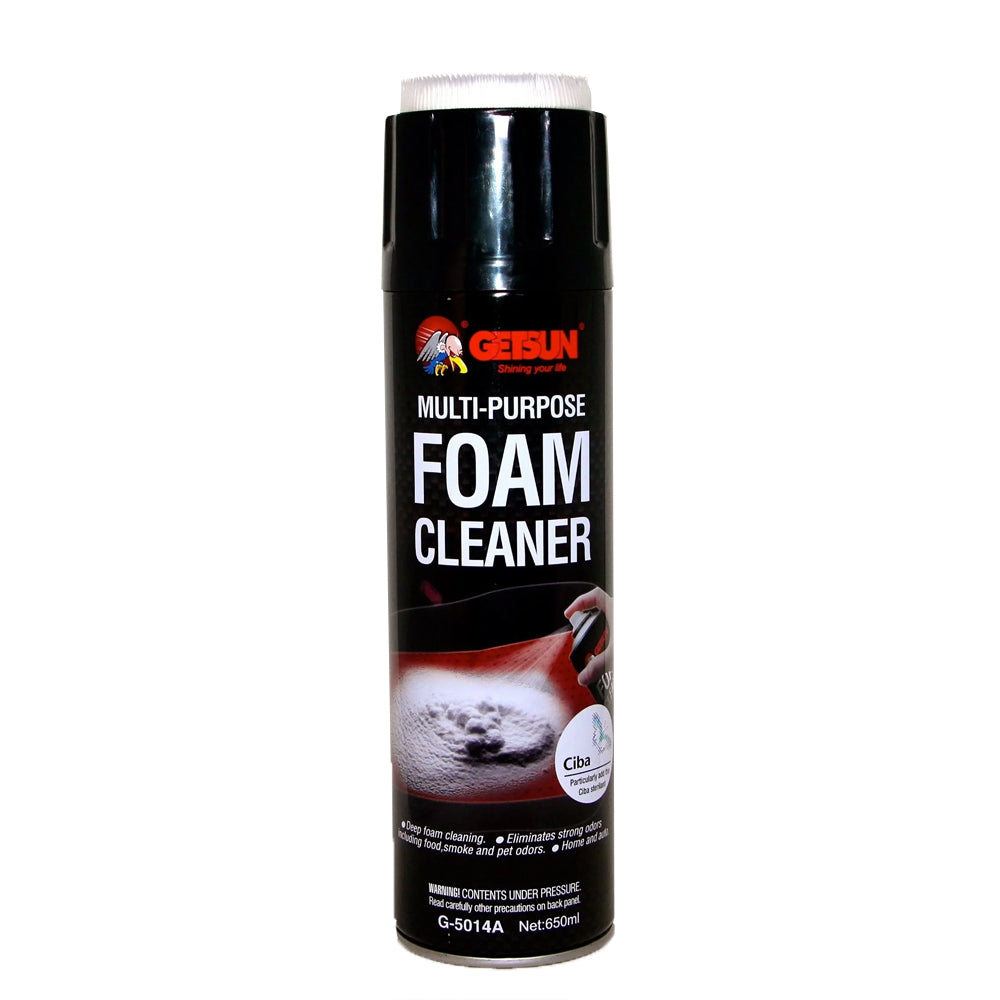 Multipurpose Foam Car Cleaner Spray for Home, Car, Fabrics & Carpet