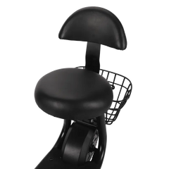 ProRide Mini Electric Scooter with Seat & Carrying Basket