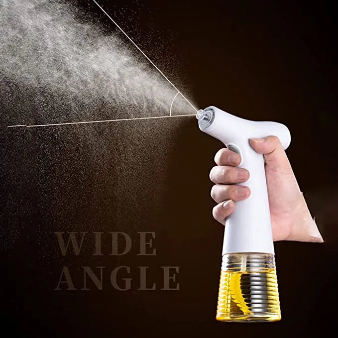 Portable Rechargeable Electric Oil Dispenser Spray Bottle for Kitchen Cooking and Barbecue with Leak