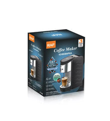RAF 3-in-1 Multi-Capsule 1500W Portable Household Coffee Maker Machine