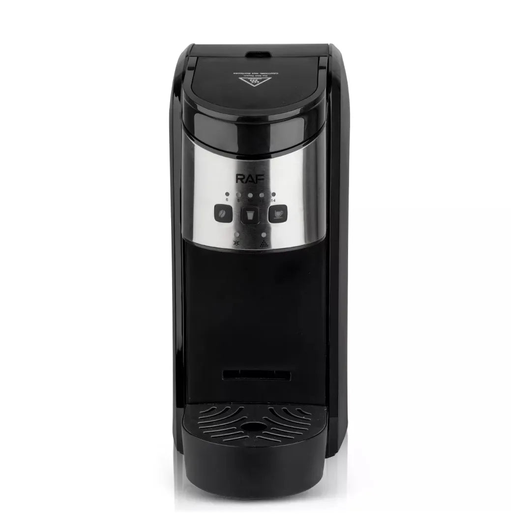 RAF 3-in-1 Multi-Capsule 1500W Portable Household Coffee Maker Machine