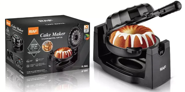 RAF 1,800W Electric Non-stick Bundt & Lava Cake Maker