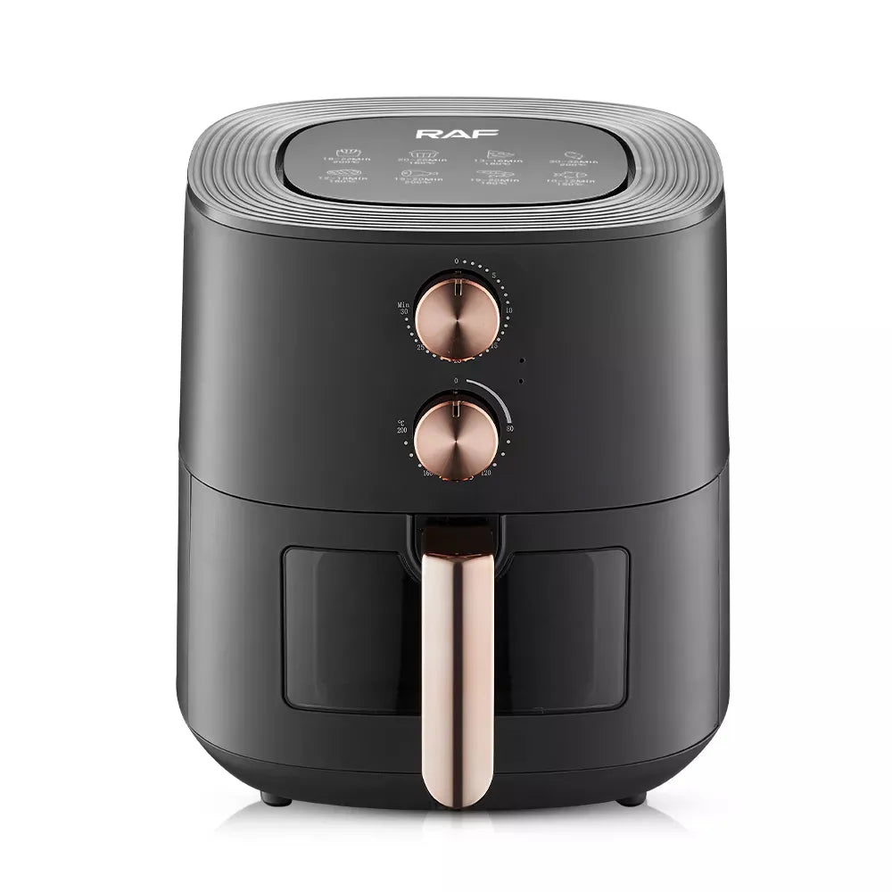 RAF 7.2L 1700W Air Fryer Non-stick Cooking Surface, Thermostat Control, Detachable Oil Basket & Over