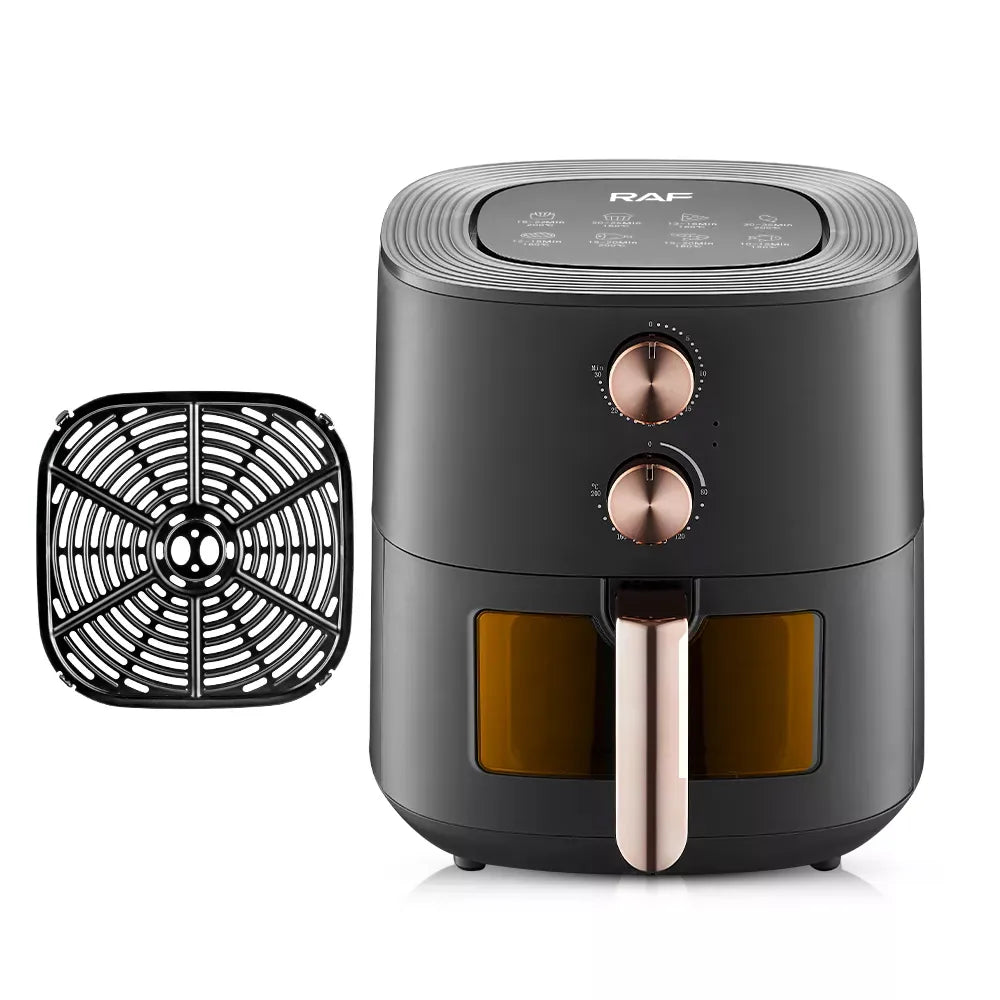 RAF 7.2L 1700W Air Fryer Non-stick Cooking Surface, Thermostat Control, Detachable Oil Basket & Over