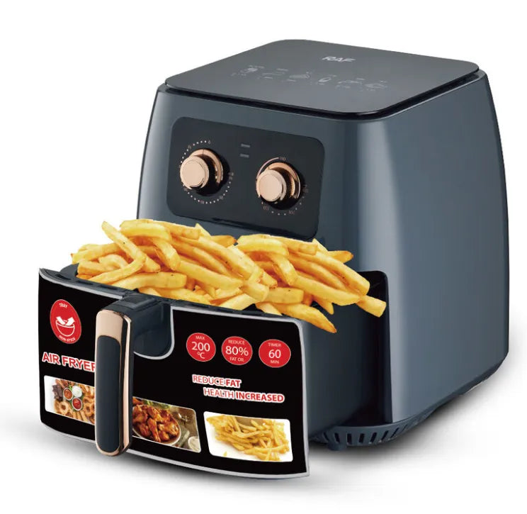 RAF 8L 1700W Air Fryer with Non-stick Material and Easy Operating System