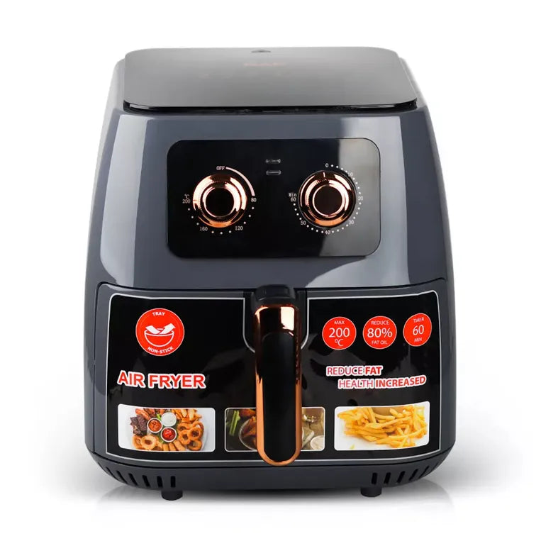 RAF 8L 1700W Air Fryer with Non-stick Material and Easy Operating System