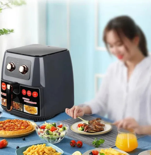 RAF 8L 1700W Air Fryer with Non-stick Material and Easy Operating System