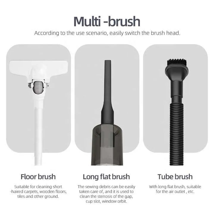 3-in-1 Wireless Multifunctional Handheld Vacuum Cleaner