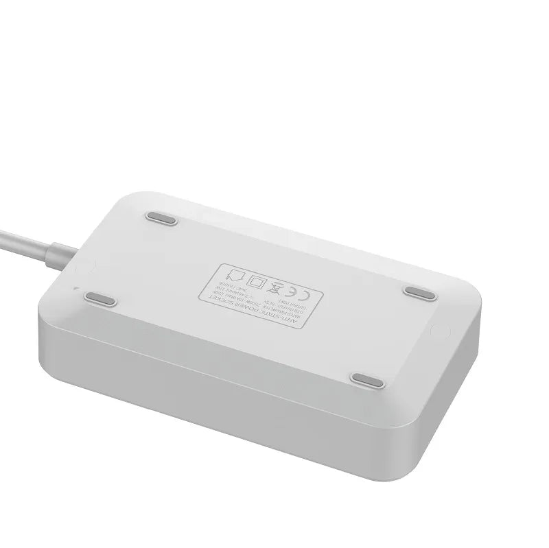 LDNIO Advanced Power Strip with 3 AC Outlets, 6 USB Ports, Surge Protection & 2-Meter Cable - 2500W