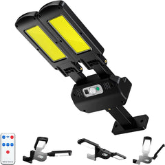 LED Solar Sensor Light with Motion Detection & Remote Control