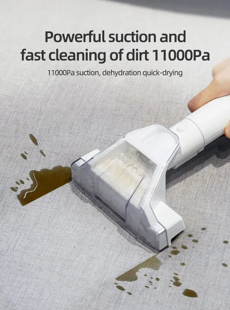 Sonifer Compact Portable Carpet Cleaner with Brush Accessories - 450W