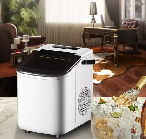 Sonifer 120W Automatic Countertop Ice Maker with Fast Ice Making and Self-Cleaning Function, Energy