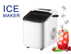 Sonifer 120W Automatic Countertop Ice Maker with Fast Ice Making and Self-Cleaning Function, Energy
