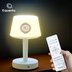 Quran Bluetooth Speaker Desk Lamp with Multicolor Lighting, Touch Function & Remote