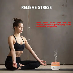 220ml Ultrasonic Humidifer and Aroma Oil Diffuser with Essential Salts & Night Light