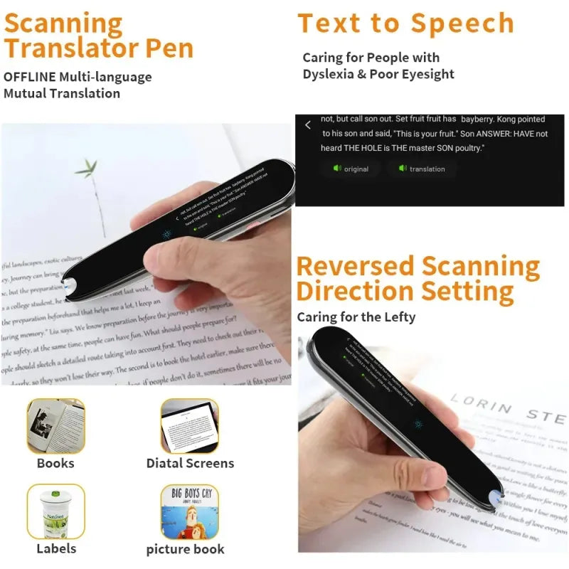 Multilingual Electronic Language Translation Pen & Text Scanning Device