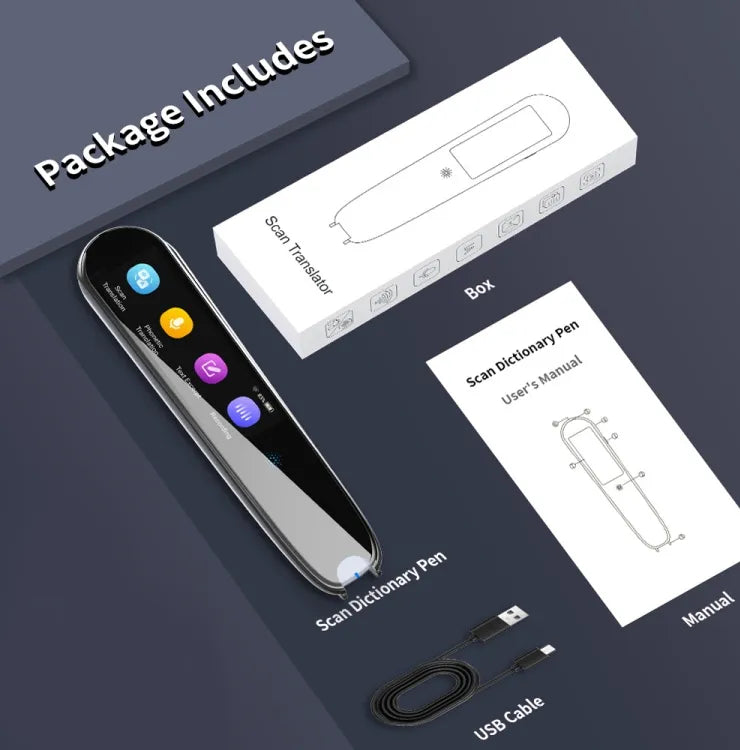 Multilingual Electronic Language Translation Pen & Text Scanning Device