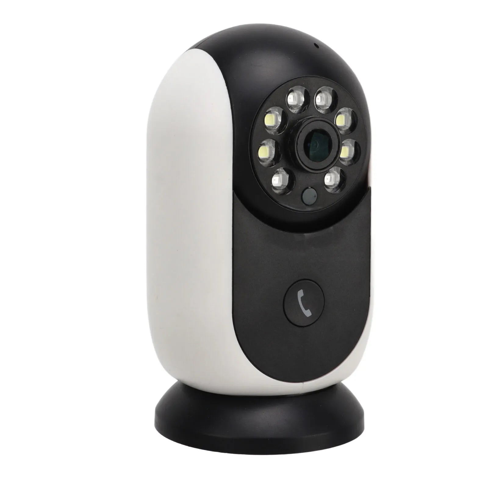 360° HD WiFi Surveillance Camera with Secure Data Transmission, Two-Way Audio, Night Vision, Dual Light Source for Home Security