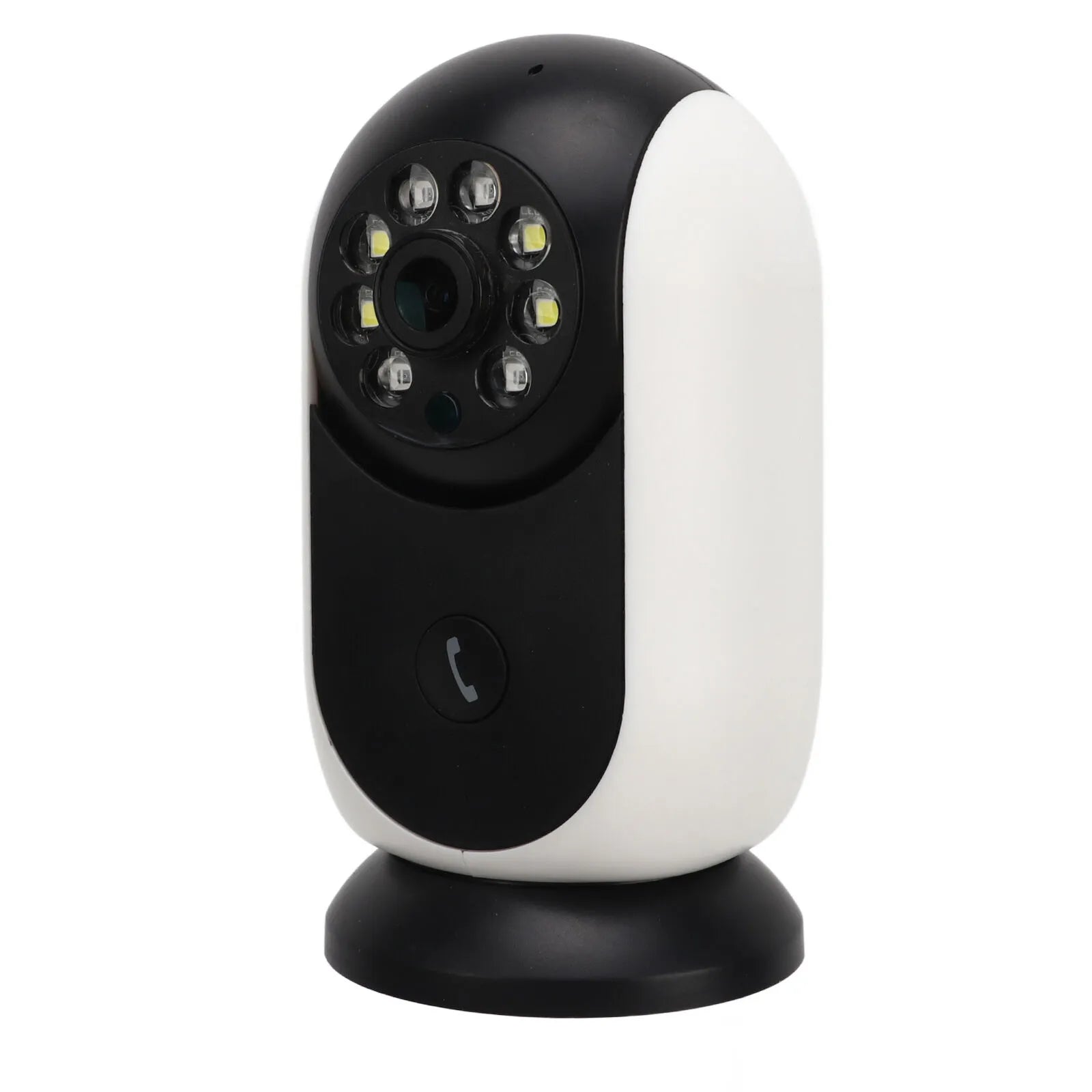360° HD WiFi Surveillance Camera with Secure Data Transmission, Two-Way Audio, Night Vision, Dual Light Source for Home Security