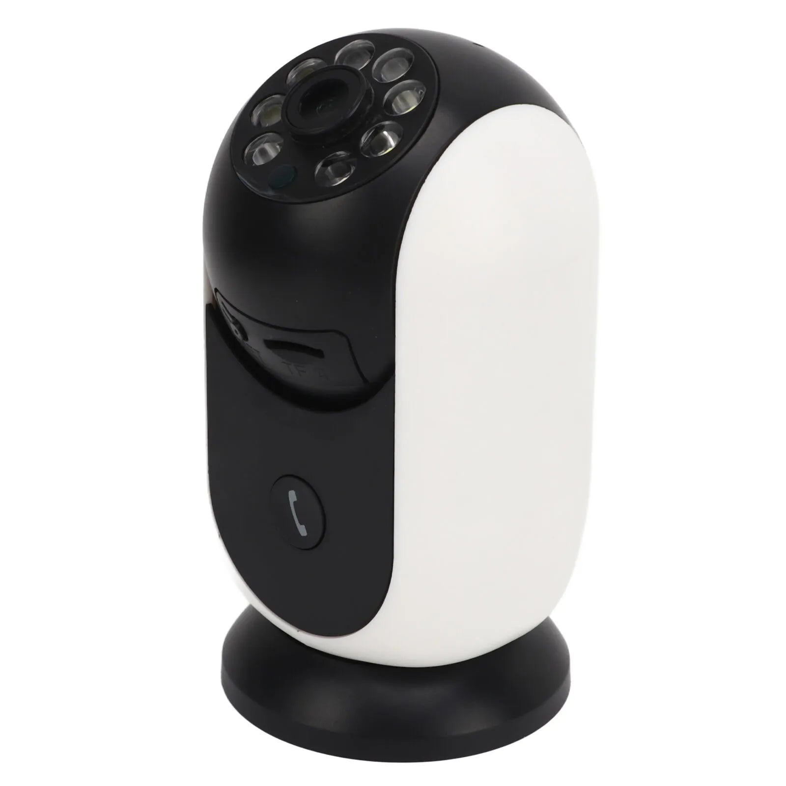 360° HD WiFi Surveillance Camera with Secure Data Transmission, Two-Way Audio, Night Vision, Dual Light Source for Home Security