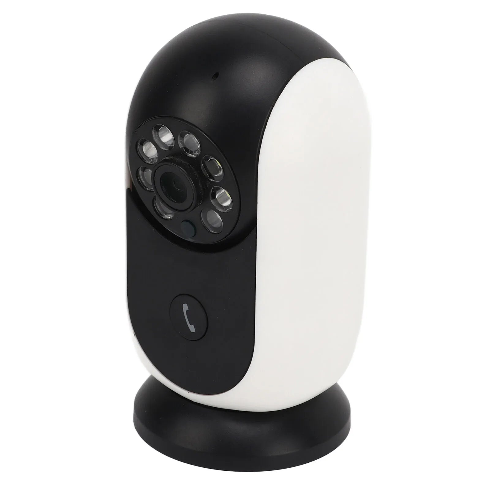 360° HD WiFi Surveillance Camera with Secure Data Transmission, Two-Way Audio, Night Vision, Dual Light Source for Home Security