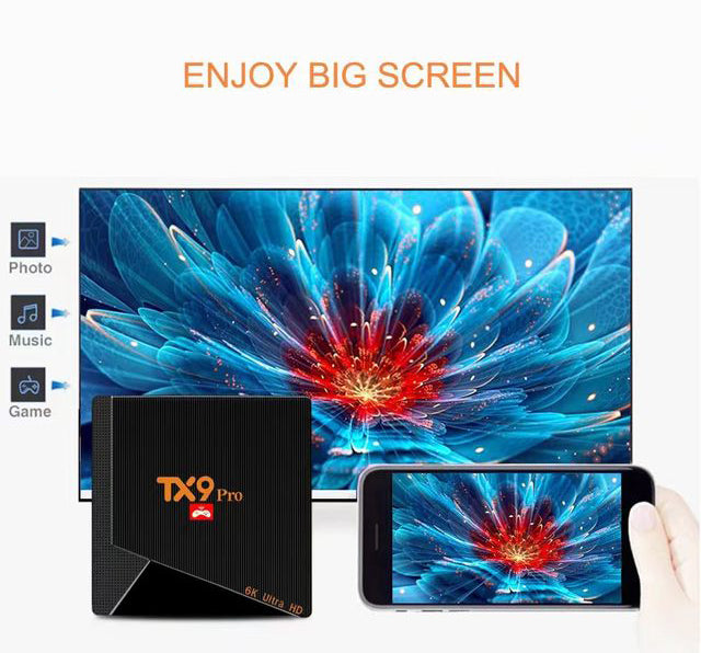 Ultimate 4K Android TV Game Box - 2-in-1 Smart Console & Gamepad with 9000+ Games