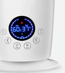 Smart Portable Ultrasonic Mist Air Humidifier with Remote Control - Height Adjustable with 4L Water