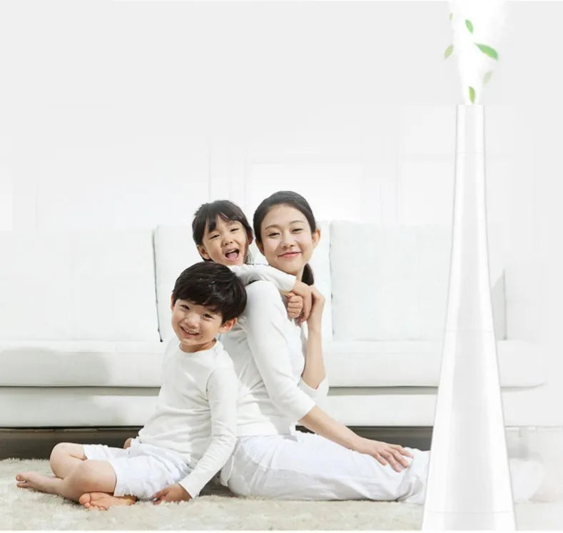 Smart Portable Ultrasonic Mist Air Humidifier with Remote Control - Height Adjustable with 4L Water