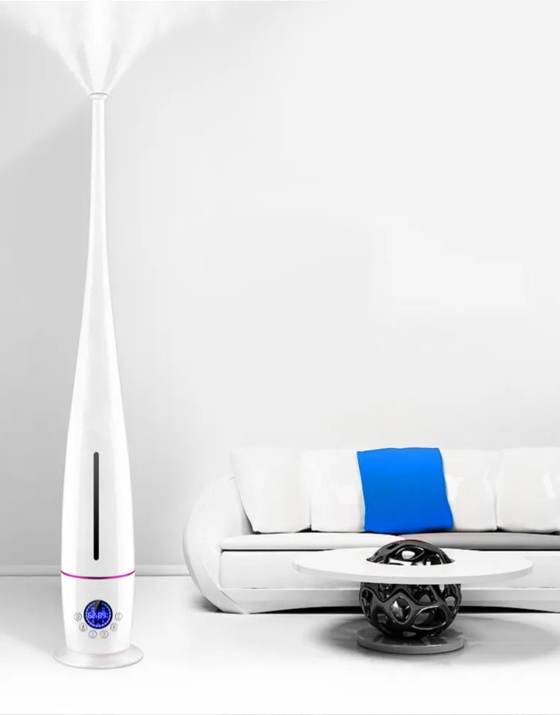 Smart Portable Ultrasonic Mist Air Humidifier with Remote Control - Height Adjustable with 4L Water