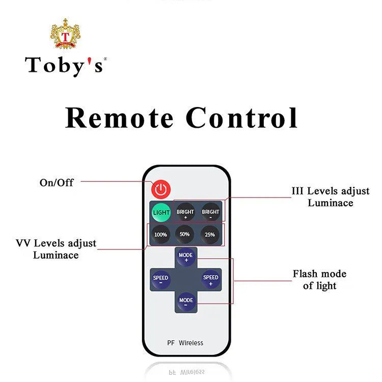 Toby's Multi-Purpose Camping Light with Remote Control - Sanara VIP-08