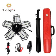 Toby's Ultra-Bright Multi-functional LED Camping Light Set with Tripod Stand and Waterproof Design - 150W - 12,000 Lumens