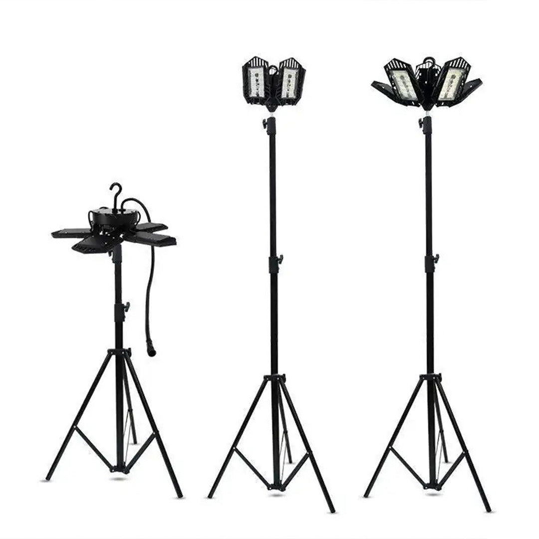 Toby's Ultra-Bright Multi-functional LED Camping Light Set with Tripod Stand and Waterproof Design - 150W - 12,000 Lumens