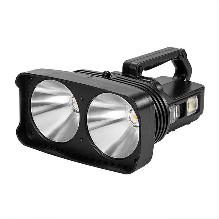Handheld Electric Searchlight with Super Bright Light and USB Charging - Ideal for Camping, Hiking,