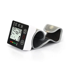 Electronic Wrist Blood Pressure Monitor with LCD Digital Display and Intelligent Pressurisation