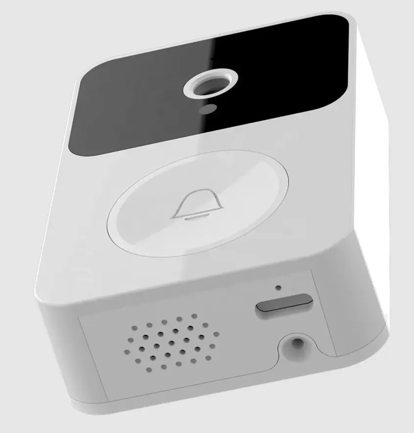 Smart WiFi Video Doorbell Intercom with Two Way Audio, Night Vision, Motion Detection and Easy Insta