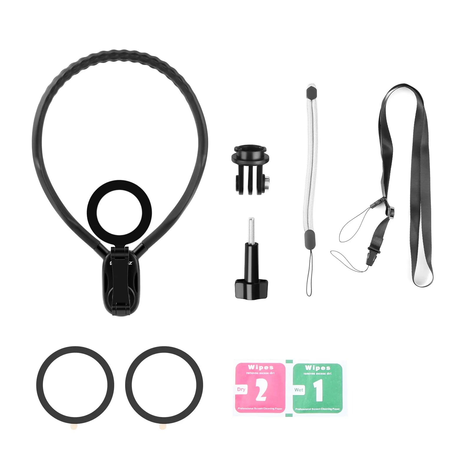 Universal Magnetic Neck Mount Phone Holder with Adjustable Gooseneck