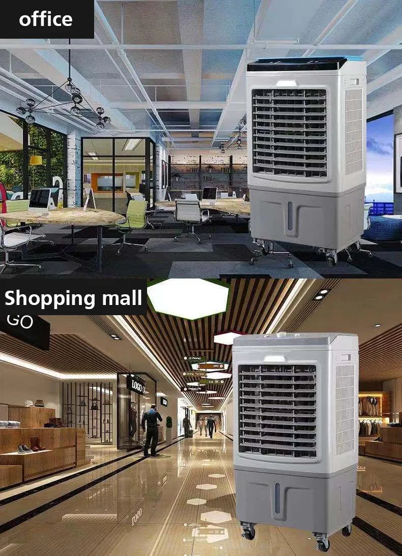 35L Air Cooler with Triple-Speed Adjustable Fan and 5000m³/h Airflow