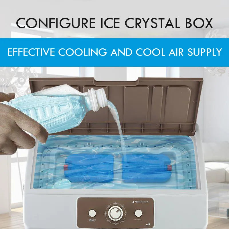 35L Air Cooler with Triple-Speed Adjustable Fan and 5000m³/h Airflow