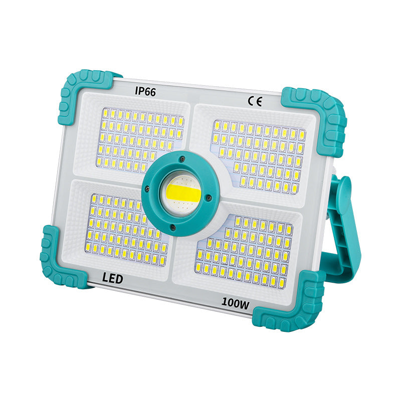 Advanced Solar Split Outdoor LED Projection Lamp Light with Remote Controller- 100W