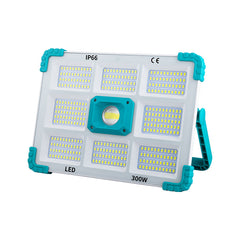 300W Detachable LED Solar Projection Lamp with Remote Controller - Outdoor Lighting for Gardens, Streets, and More