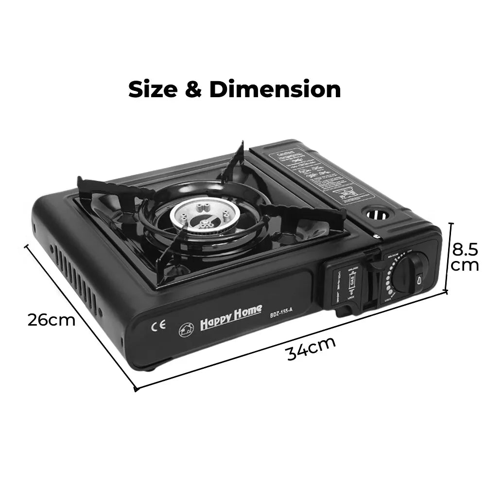 Portable Butane Gas Stove for Home Camping and Outdoor Picnic