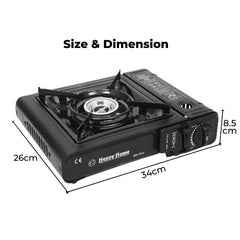 Portable Butane Gas Stove for Home Camping and Outdoor Picnic
