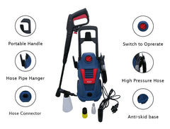 Boss 2000W 160 BAR High Pressure Washer for Car, Home, Garden & Patio for Multi Purpose Cleaning