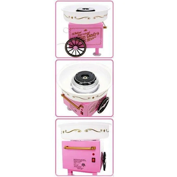 Cotton Candy Maker with a Fancy Carrying Cart