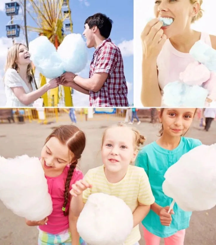 Cotton Candy Maker with a Fancy Carrying Cart